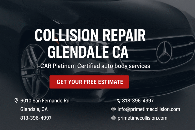 Auto Body Shop Repair La Crescenta CA | Prime Time Collision Center Glendale CA