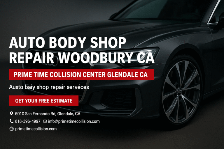 Auto Body Shop Repair Woodbury CA | Prime Time Collision Center Glendale CA