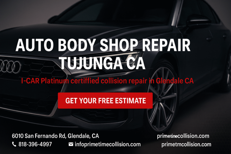 Auto Body Shop Repair Tujunga CA | Prime Time Collision Center Glendale CA